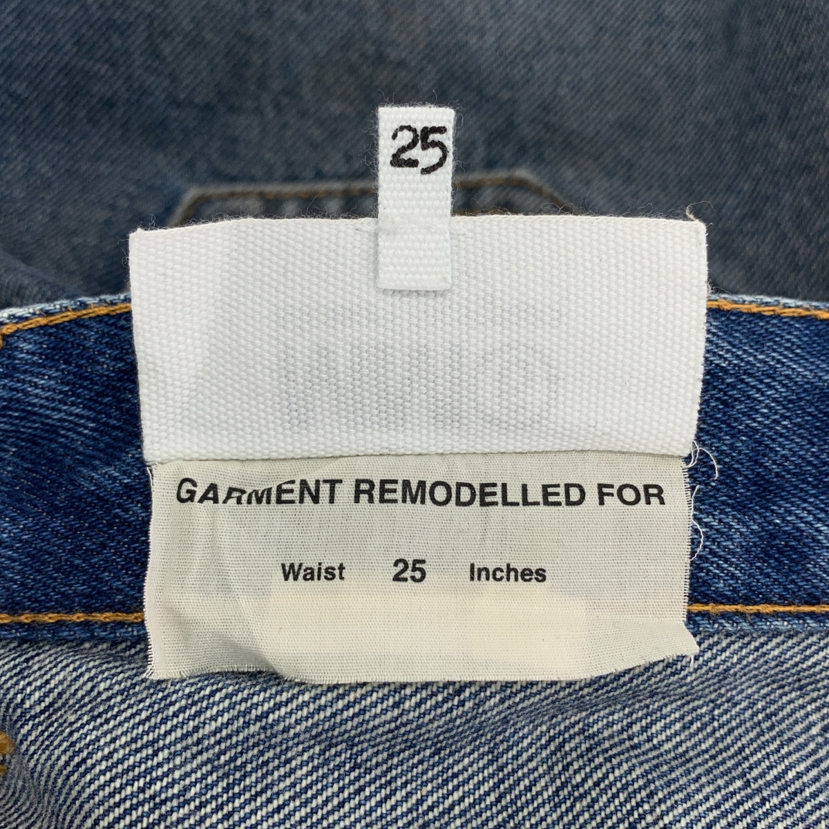 MM6 Maison Margiela / エムエムシックスメゾンマルジェラ ダメージ加工 再構築 ウォッシュ デニムパンツ