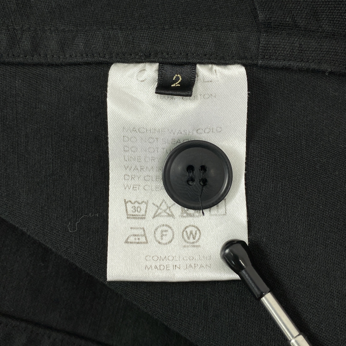 COMOLI / コモリ 3B シングルブレスト 製品染めジャケット / Y03-01005