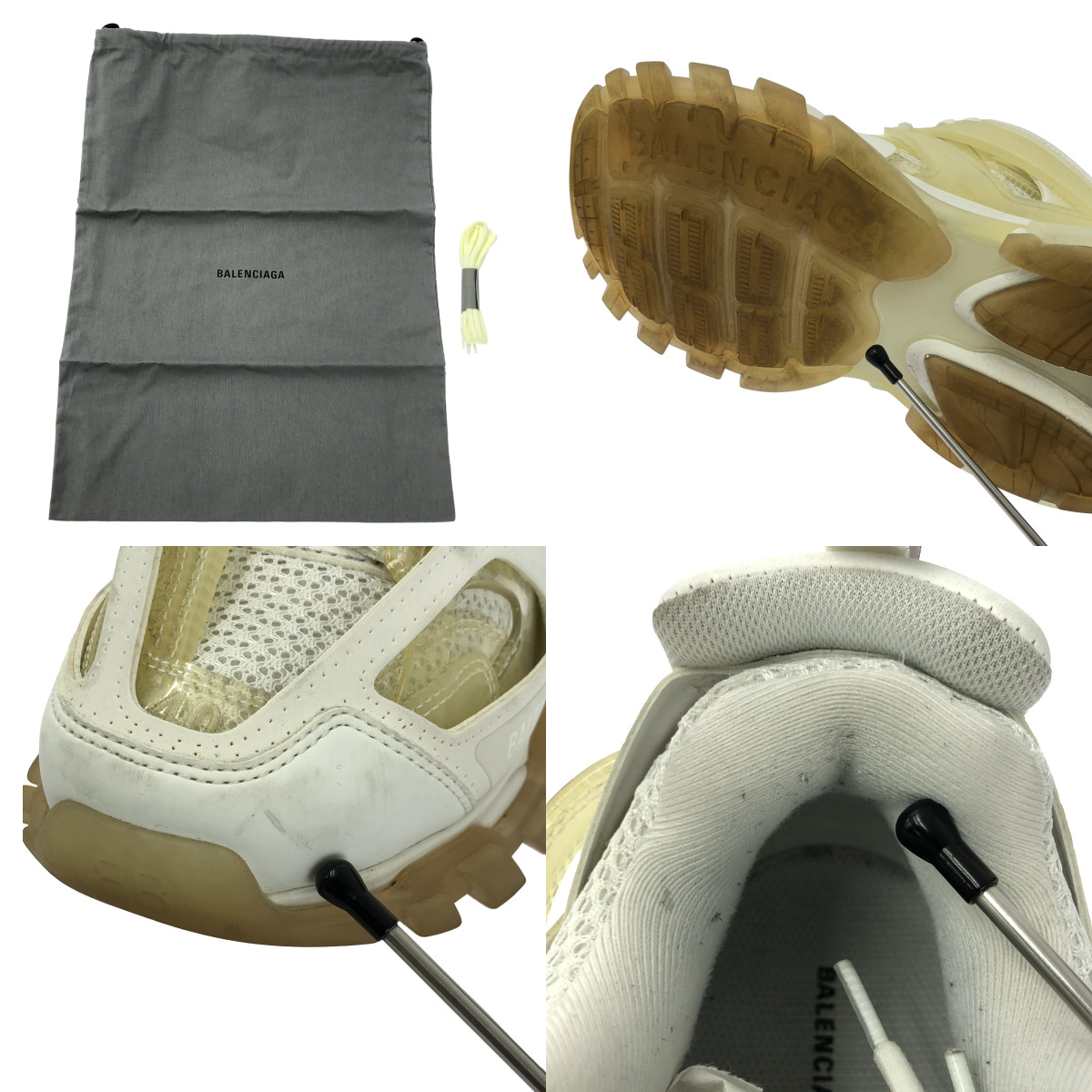 BALENCIAGA / バレンシアガ TRACK CLEAR SOLE トラック クリアソール ローカット スニーカー