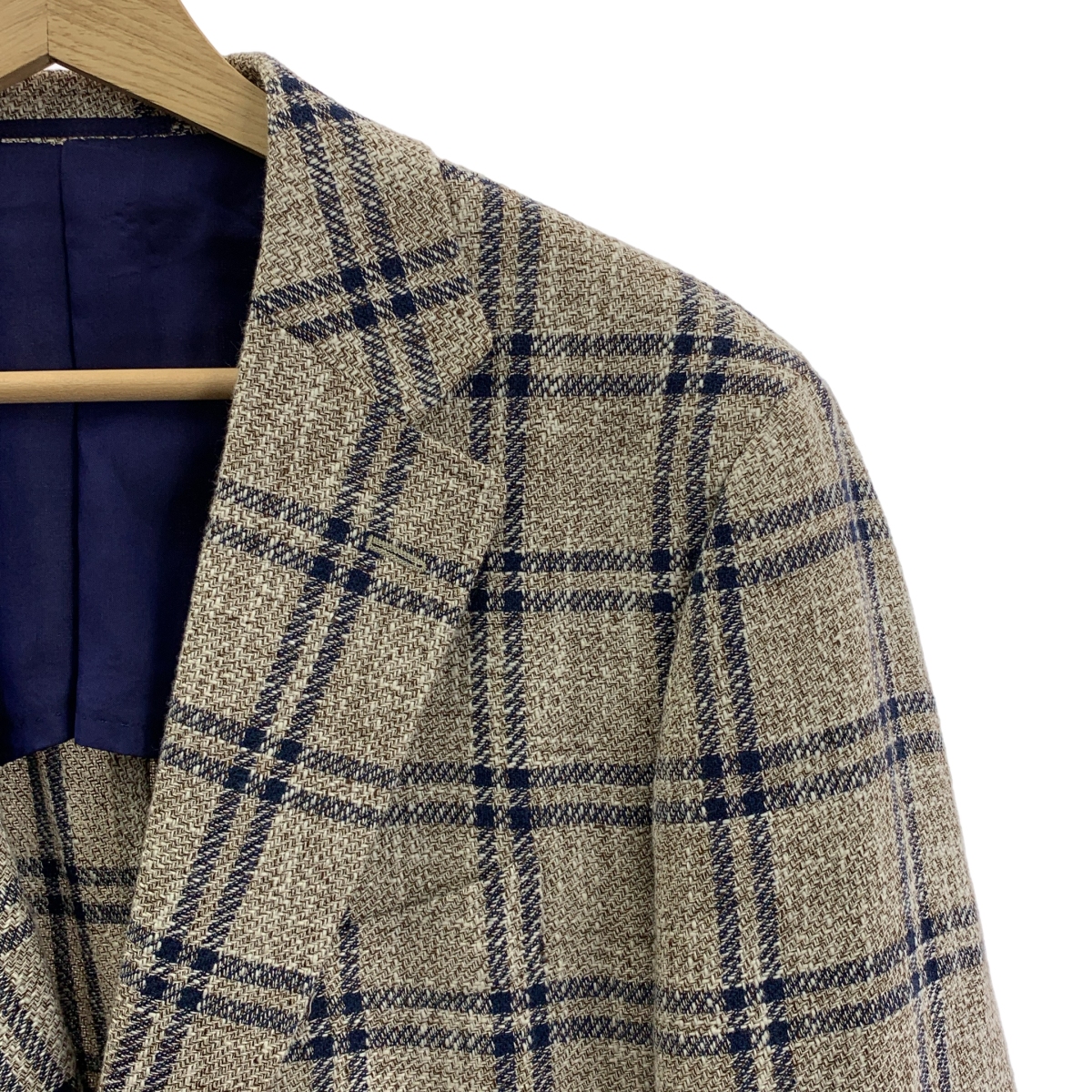 その他 チェック テーラードジャケット