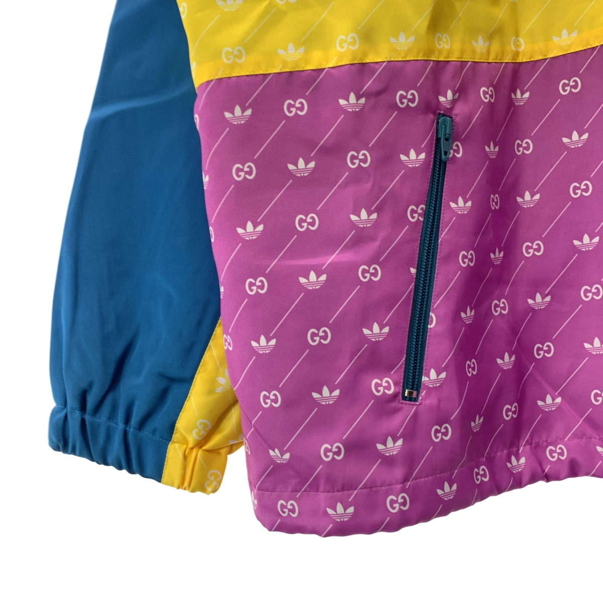 GUCCI / グッチ × adidas GG トレフォイル ロゴ アノラック ジャケット