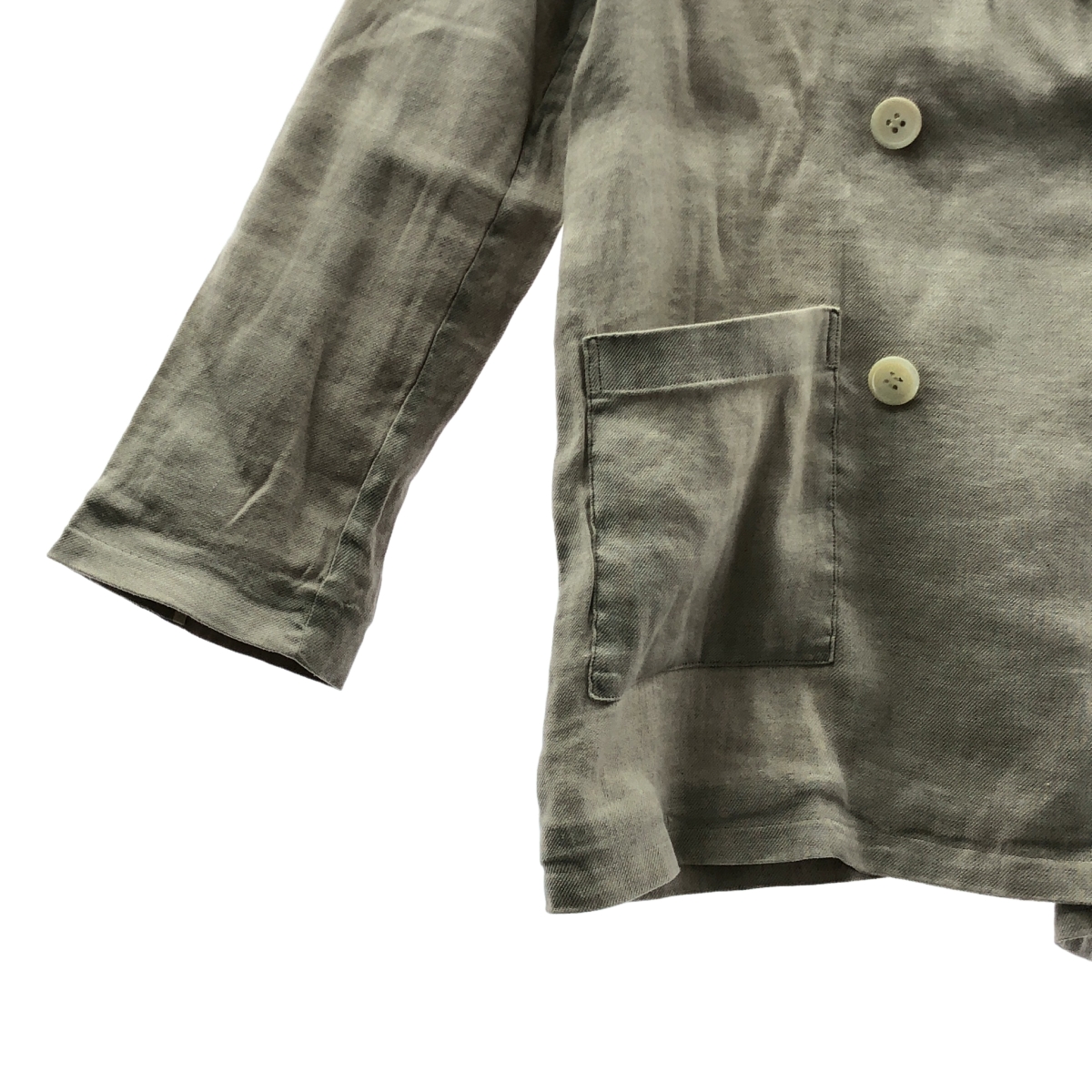 その他 リネン混テーラードジャケット