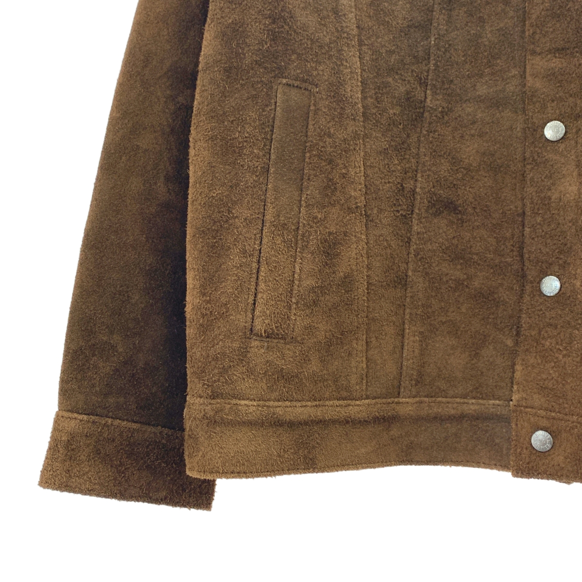 WACKO MARIA / ワコマリア SUEDE LEATHER TRUCKER JACKET スエード レザー トラッカージャケット