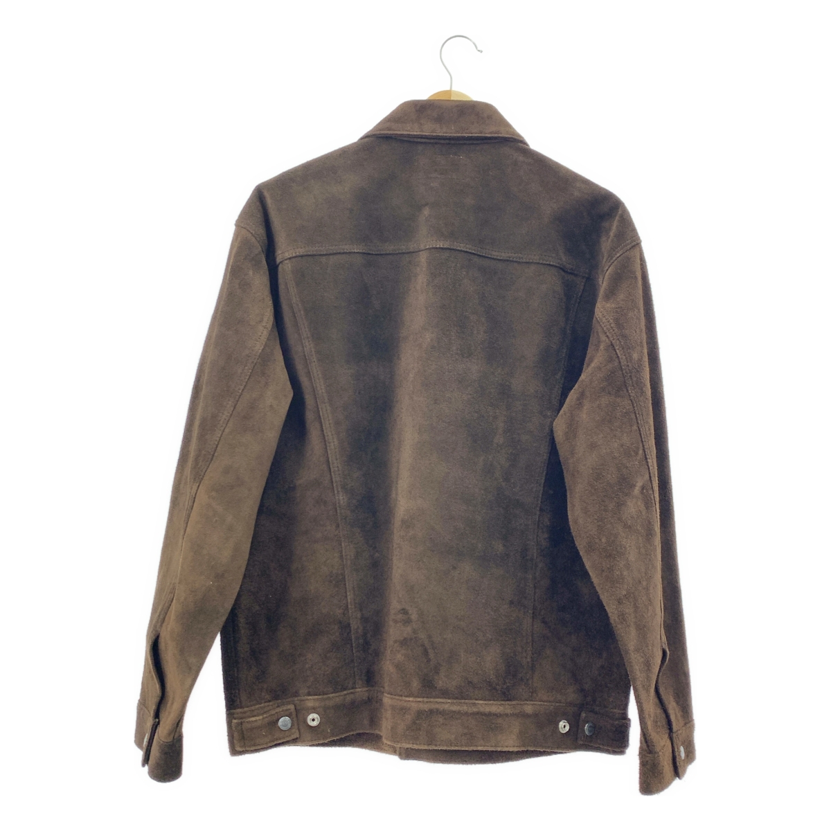 WACKO MARIA / ワコマリア SUEDE LEATHER TRUCKER JACKET スエード レザー トラッカージャケット