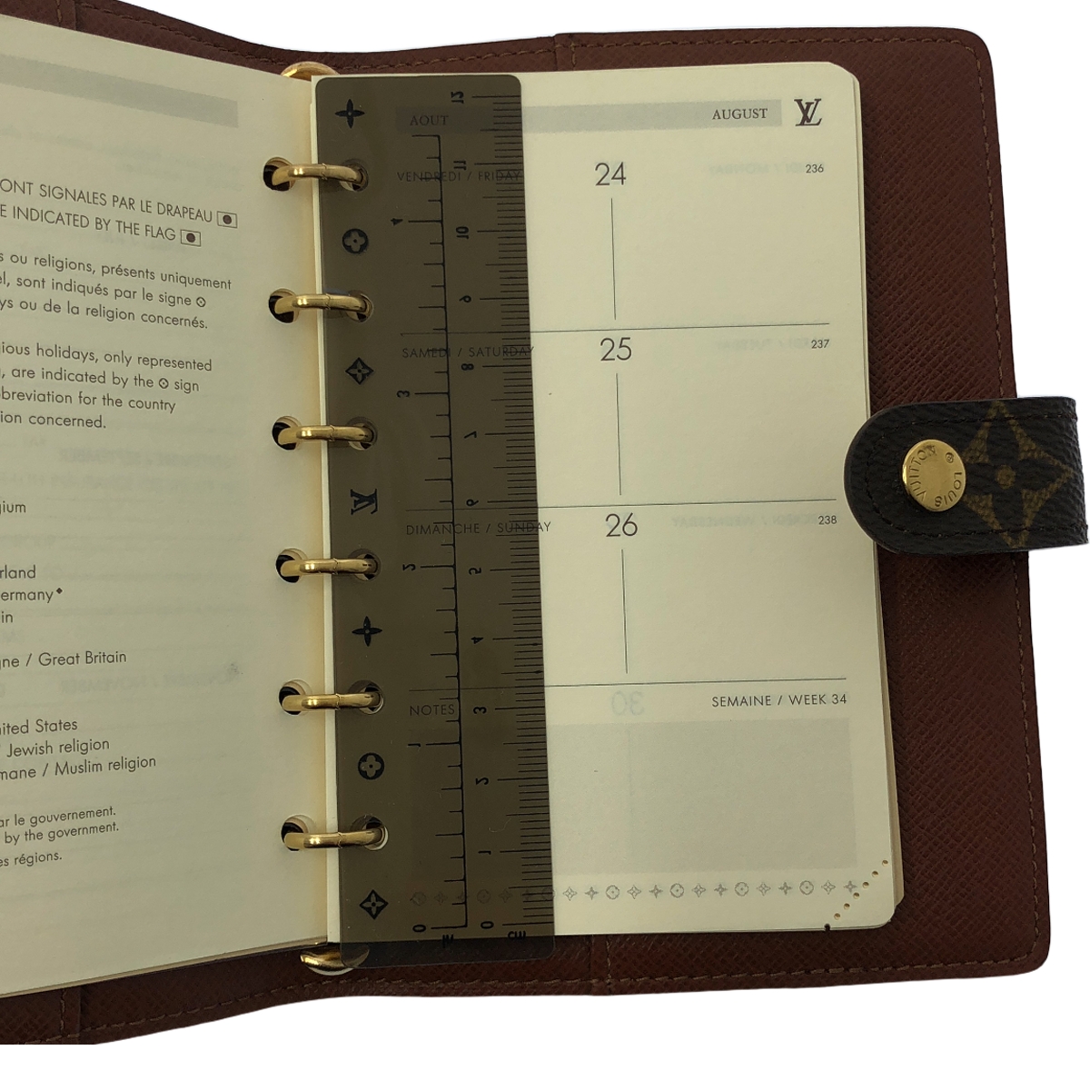 Louis Vuitton / ルイヴィトン モノグラム 手帳 カバー