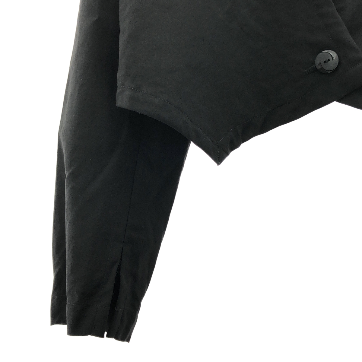 tricot COMME des GARCONS / トリココムデギャルソン ウール ノーカラー クロップド ジャケット