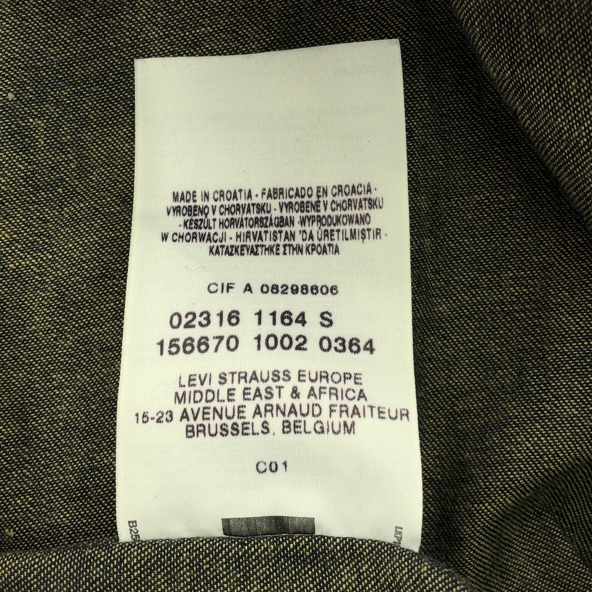 Levi's red / リーバイスレッド ロールアップ デニムシャツ