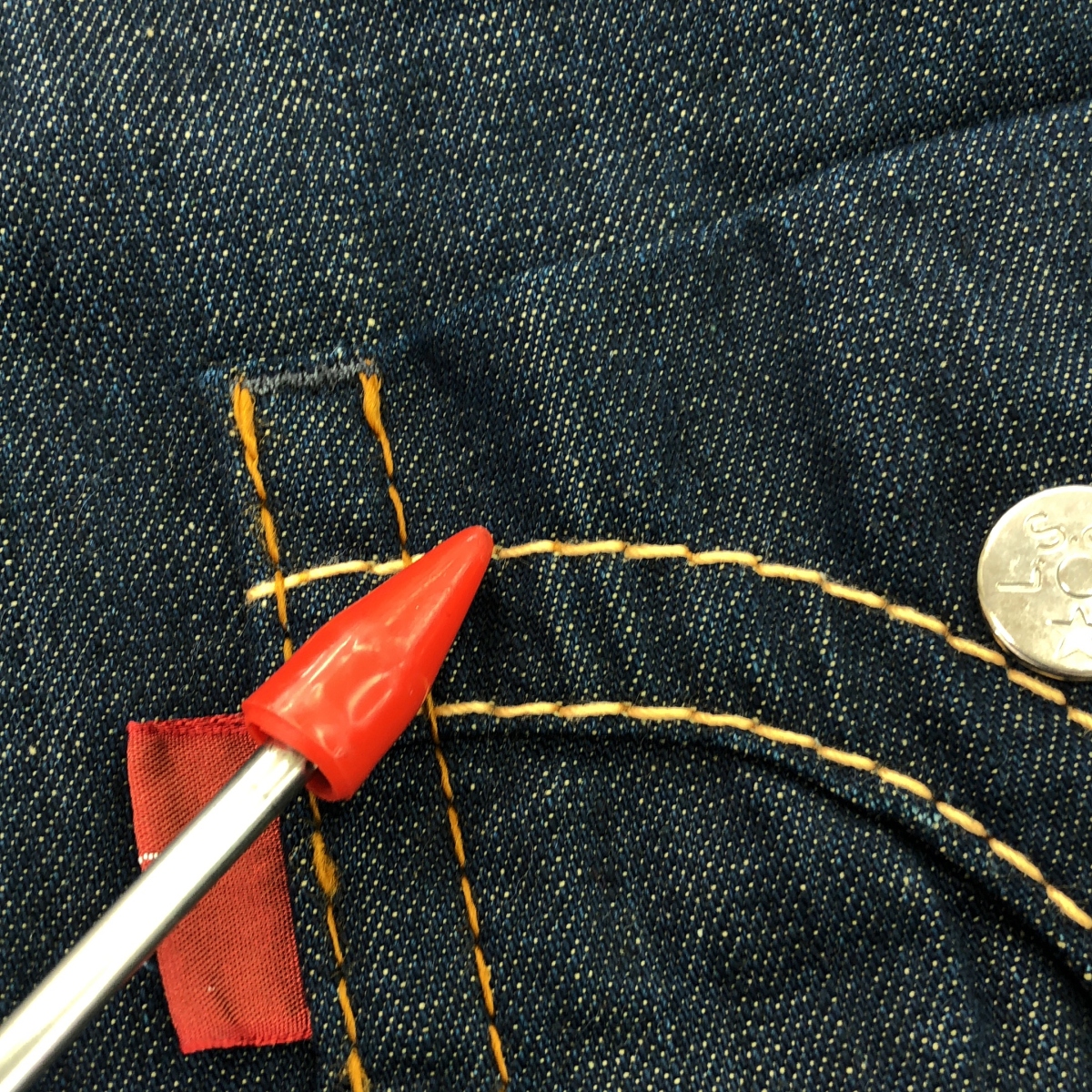 Levi's red / リーバイスレッド ロールアップ デニムシャツ