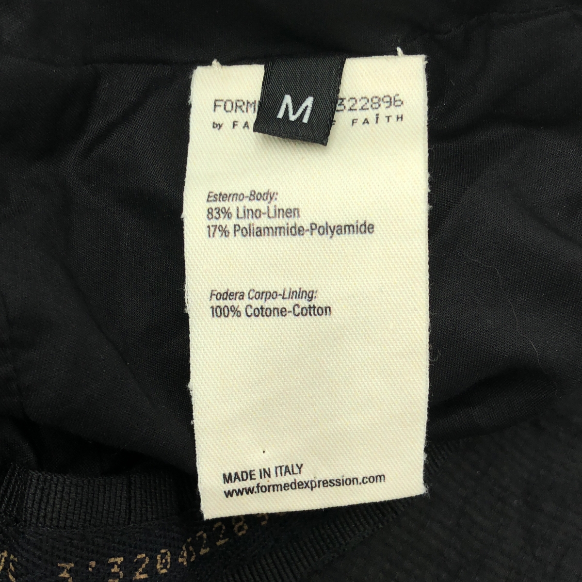 forme d'expression / フォルムデエクスプレッション リネン ワイドハット