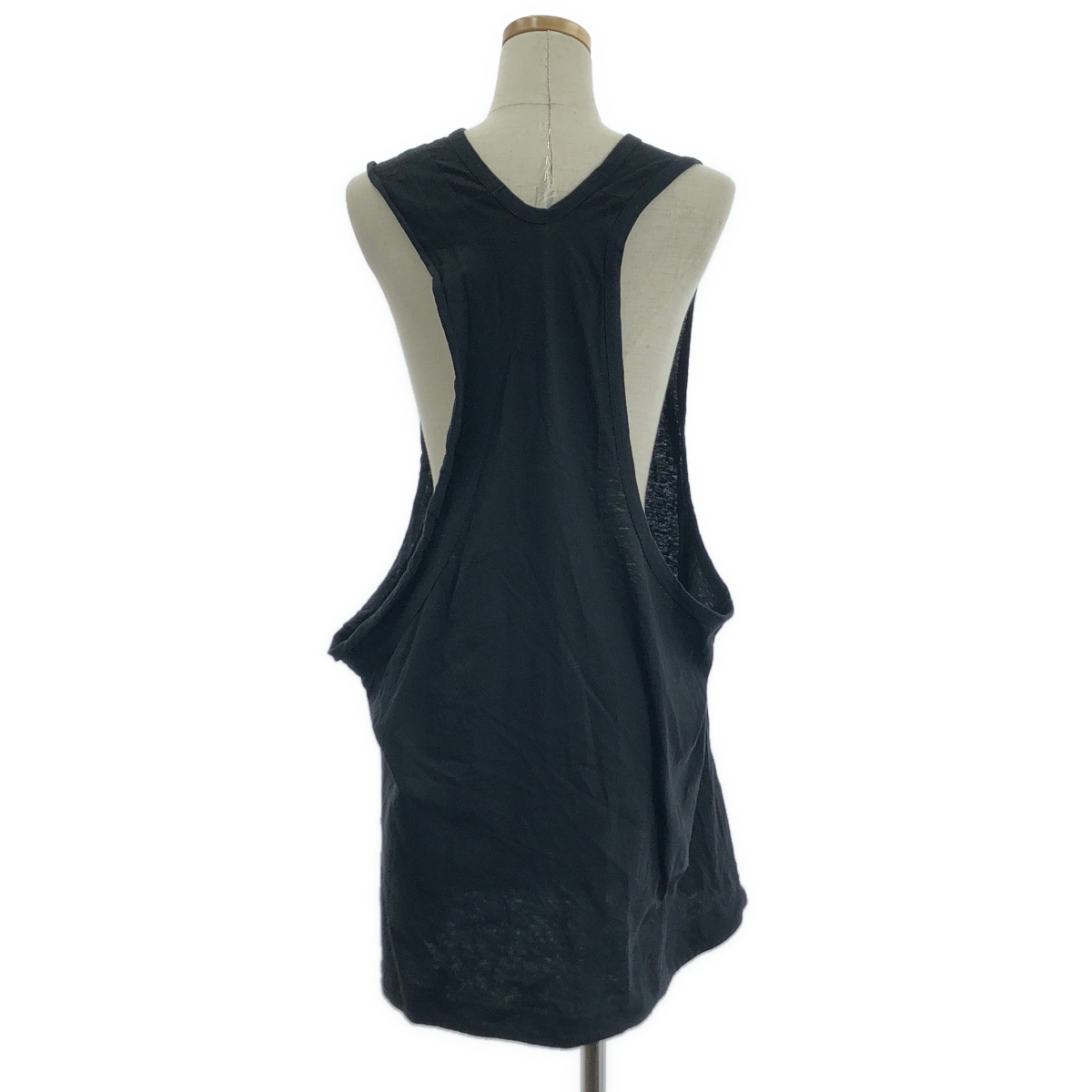 Y's / ワイズヨウジヤマモト アシンメトリー ドローストリング トップス