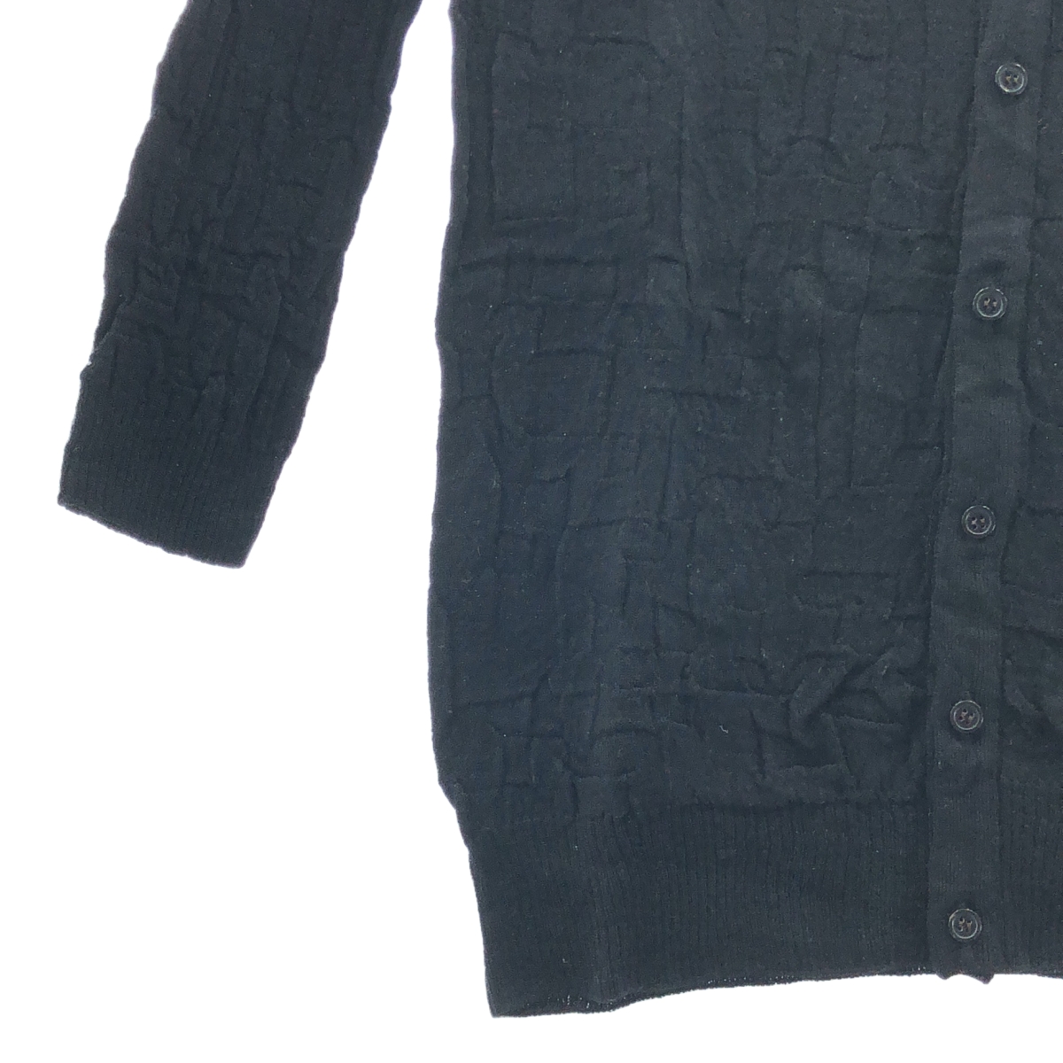 Y's / ワイズヨウジヤマモト ウール ロングニット カーディガン