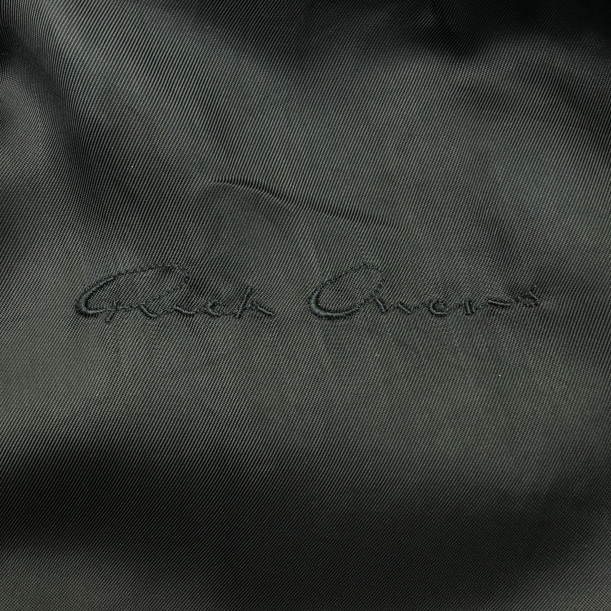 Rick Owens / リックオウエンス レザー ハイネック ライダース コート