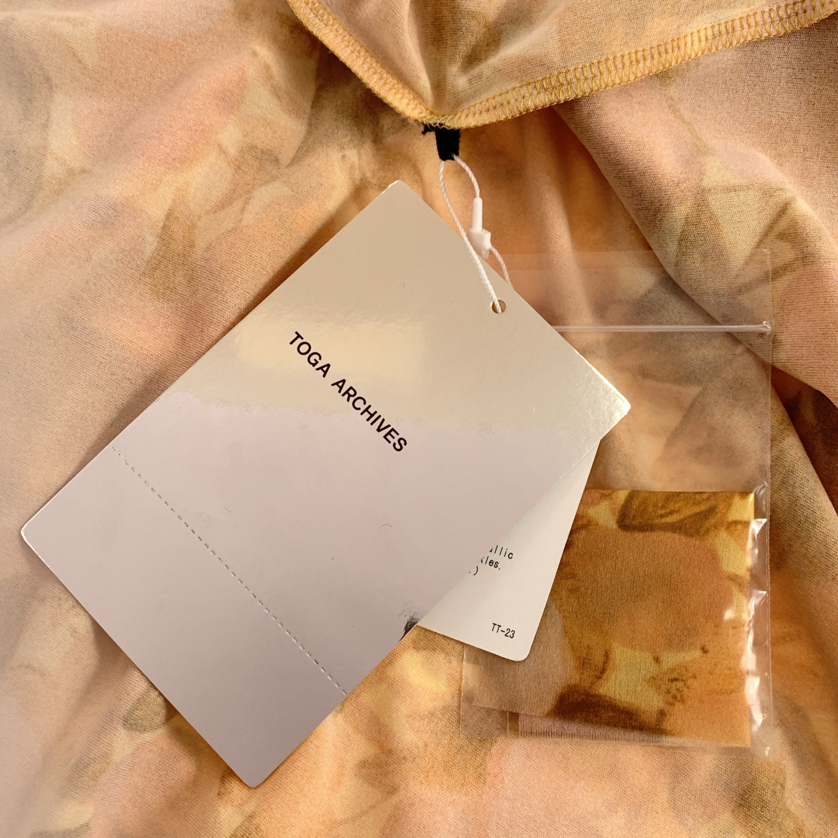 TOGA / トーガ × TOMOO GOKITA 五木田智央 コラボ フラワー プリント ロング ワンピース ドレス