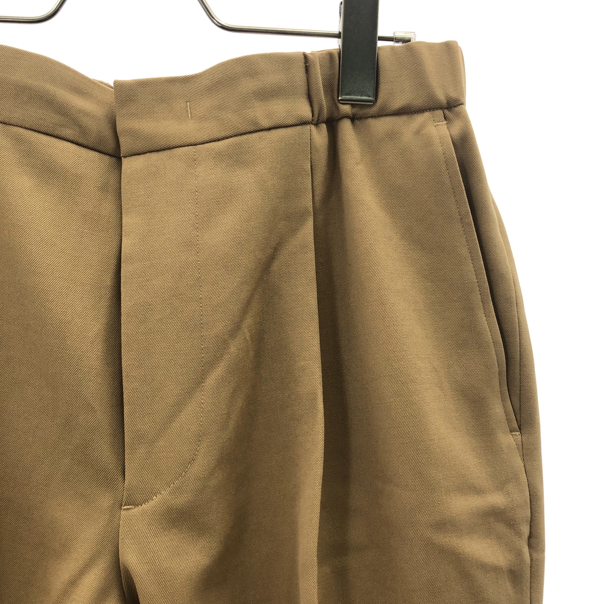 CABaN / キャバン ウールギャバジン 1タックテーパードパンツ