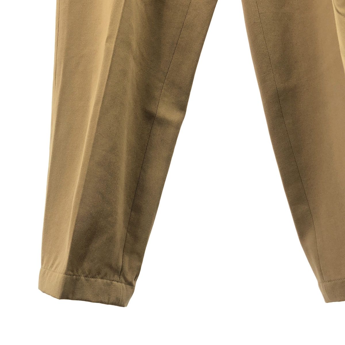 CABaN / キャバン ウールギャバジン 1タックテーパードパンツ