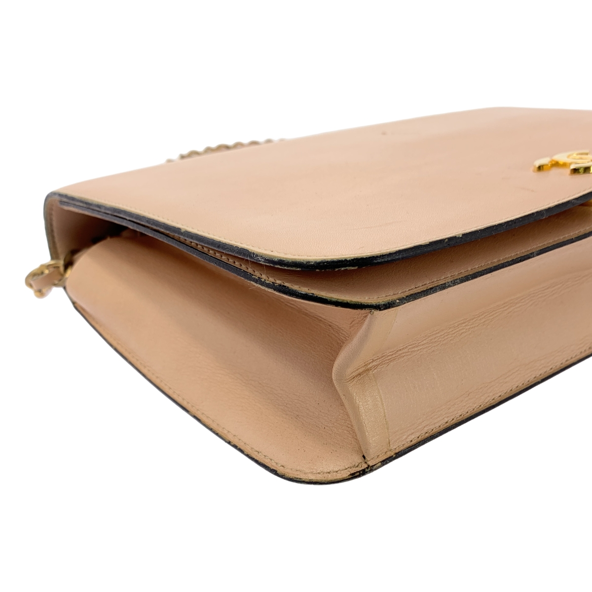 CHANEL / シャネル 1980s ヴィンテージ ココマーク フラップ レザー チェーン ショルダーバッグ