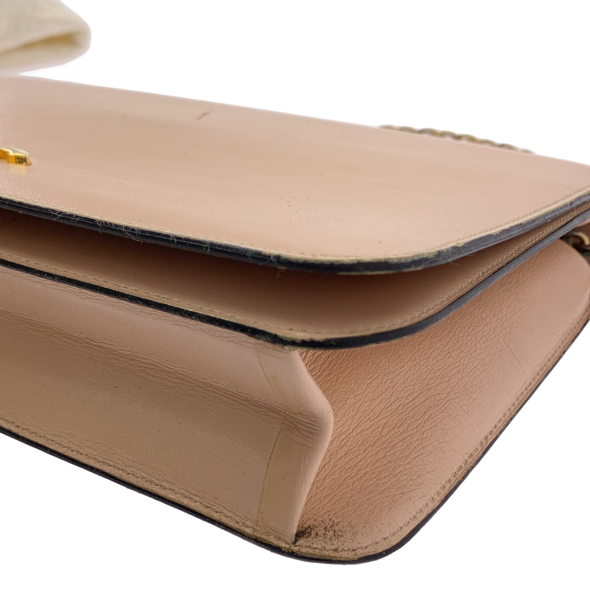 CHANEL / シャネル 1980s ヴィンテージ ココマーク フラップ レザー チェーン ショルダーバッグ