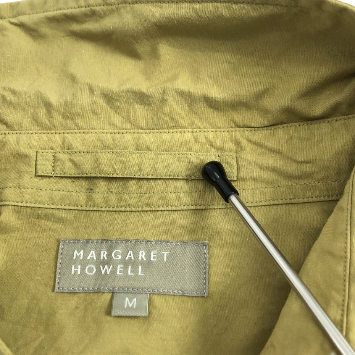 MARGARET HOWELL / マーガレットハウエル ORGANIC COTTON POPLIN SHIRT オーガニック コットン ポプリン シャツ