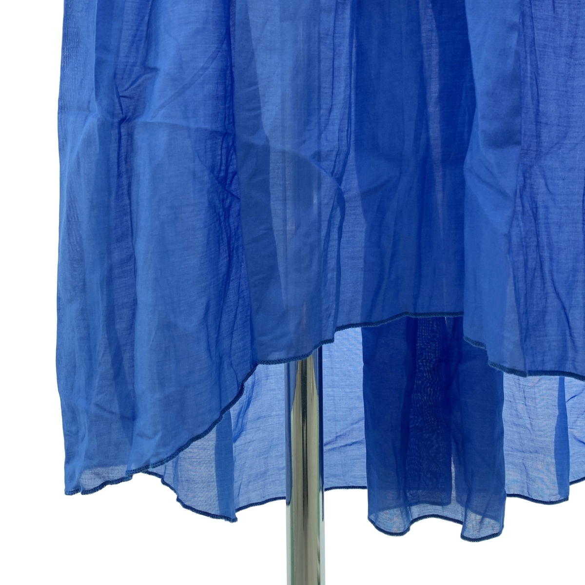 MYLAN / マイラン コットン シルク ギャザー クリンクル ワンピース