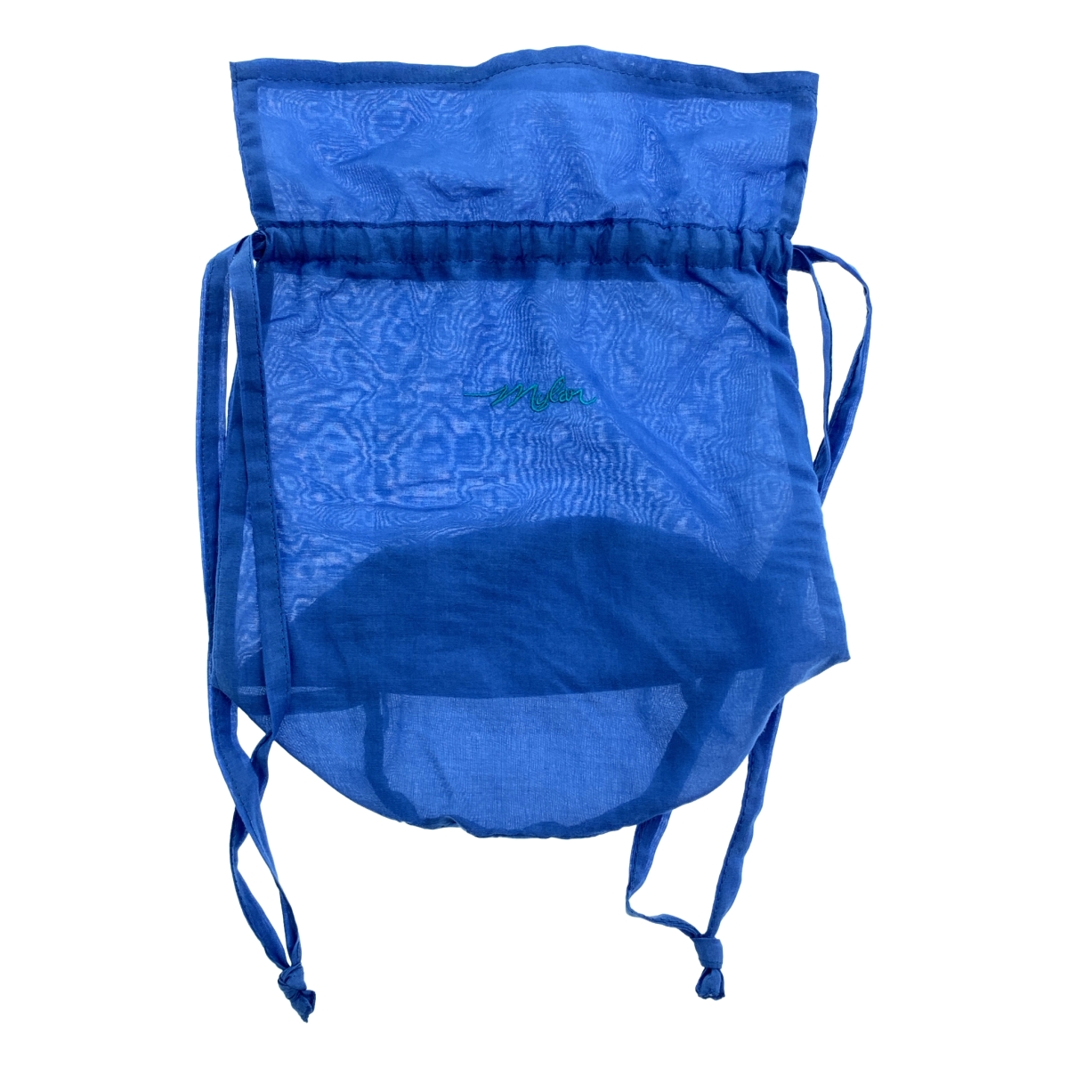 MYLAN / マイラン コットン シルク ギャザー クリンクル ワンピース