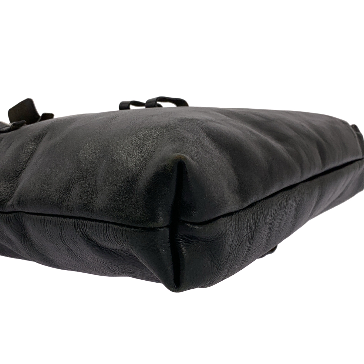 JUNYA WATANABE COMME des GARCONS / ジュンヤワタナベ スタッズ ベルト カウレザー ショルダーバッグ