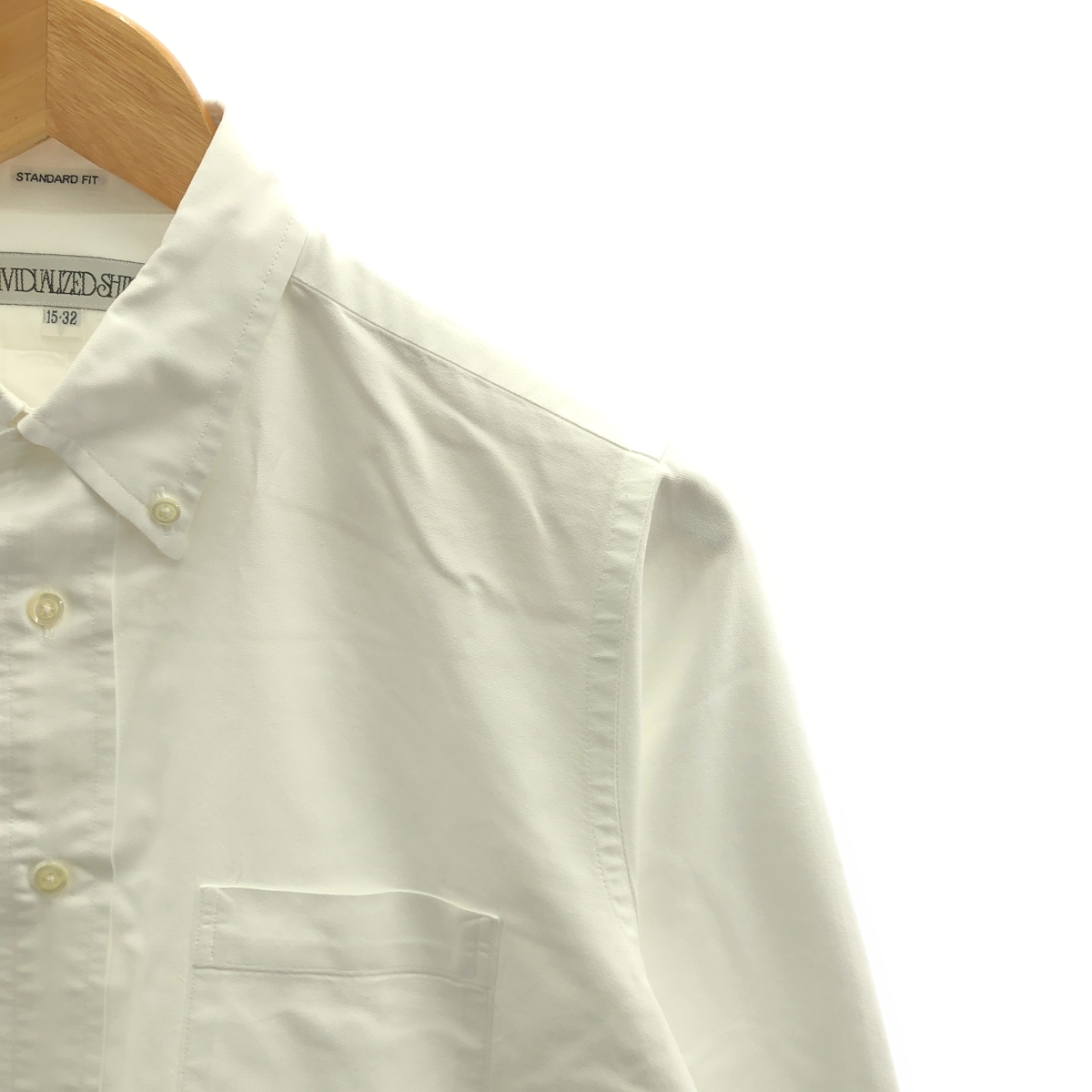 INDIVIDUALIZED SHIRTS / インディビジュアライズドシャツ コットン ボタンダウン シャツ