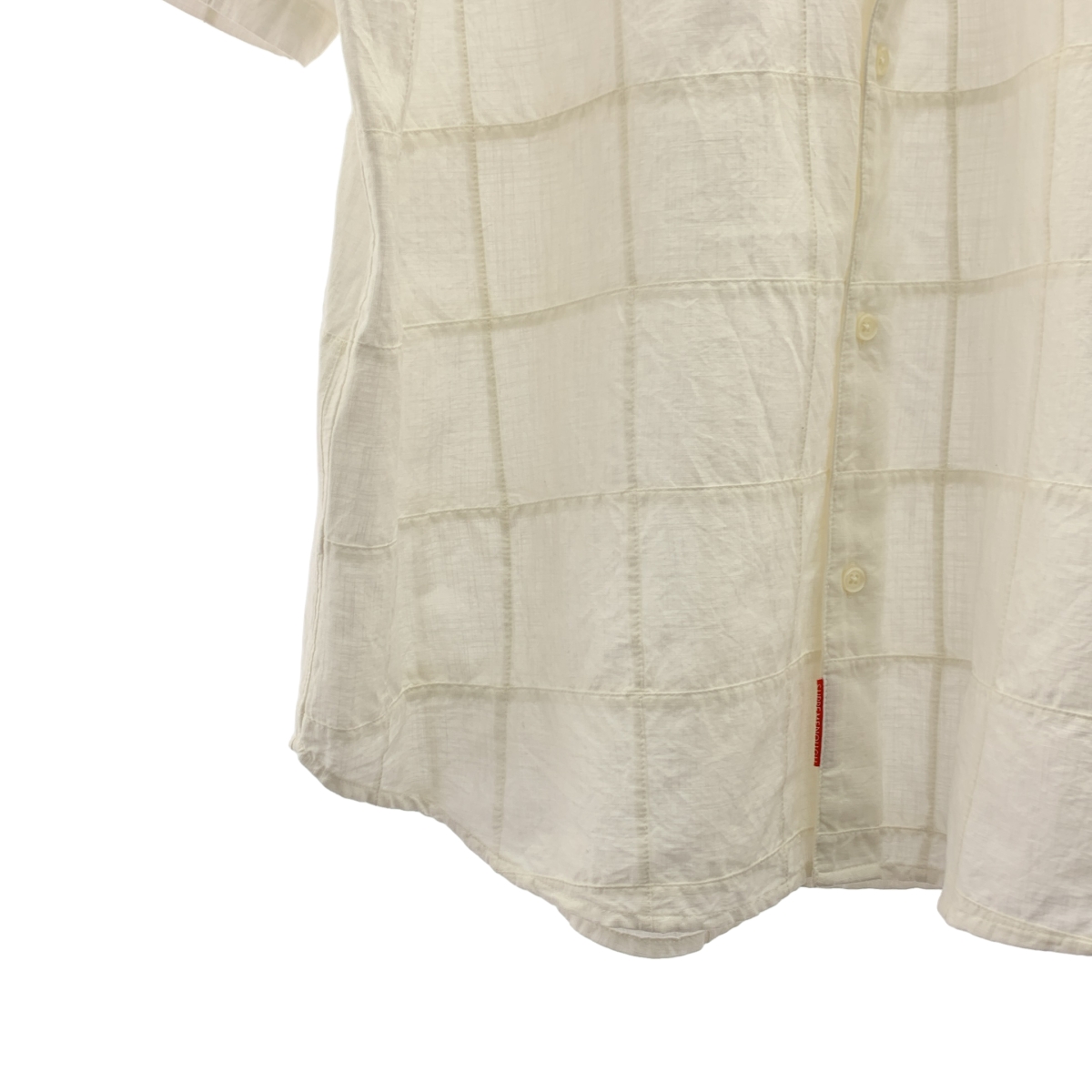 SUPREME / シュプリーム × GOODENOUGH / グッドイナフ バックロゴ パッチワーク オーバーシルエット シャツ