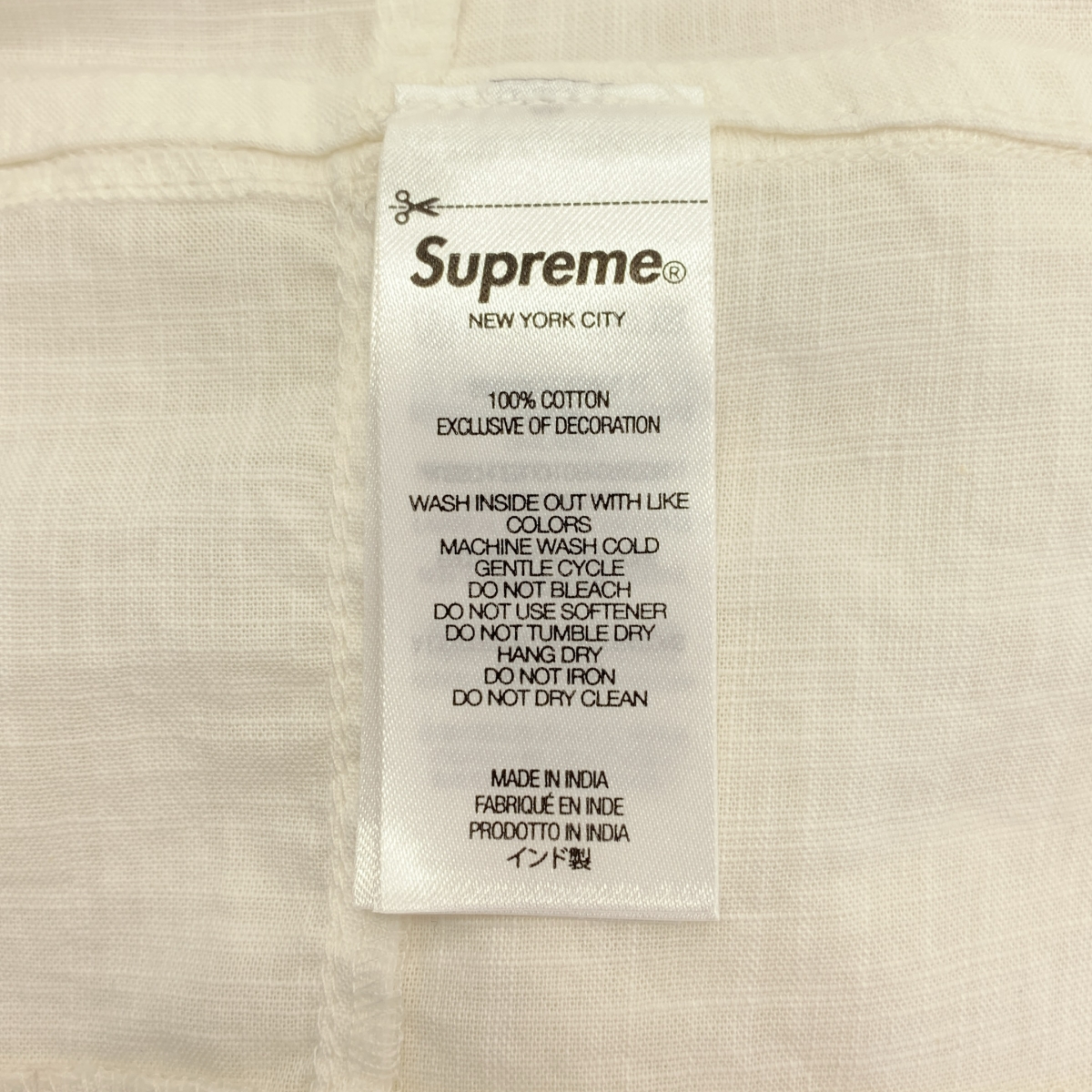 SUPREME / シュプリーム × GOODENOUGH / グッドイナフ バックロゴ パッチワーク オーバーシルエット シャツ