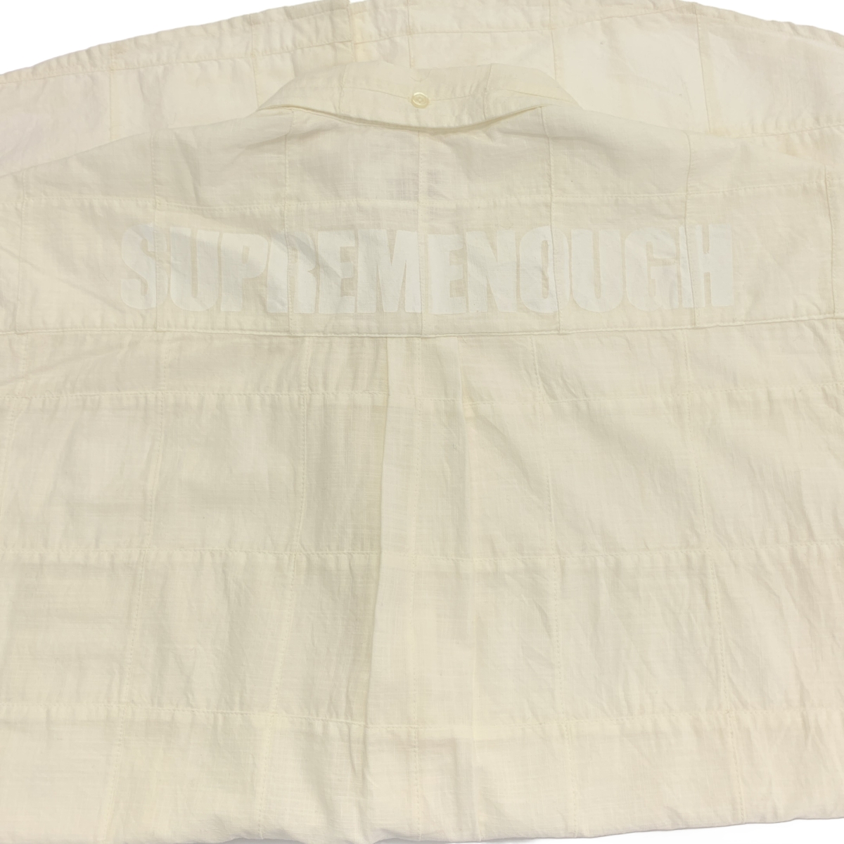 SUPREME / シュプリーム × GOODENOUGH / グッドイナフ バックロゴ パッチワーク オーバーシルエット シャツ