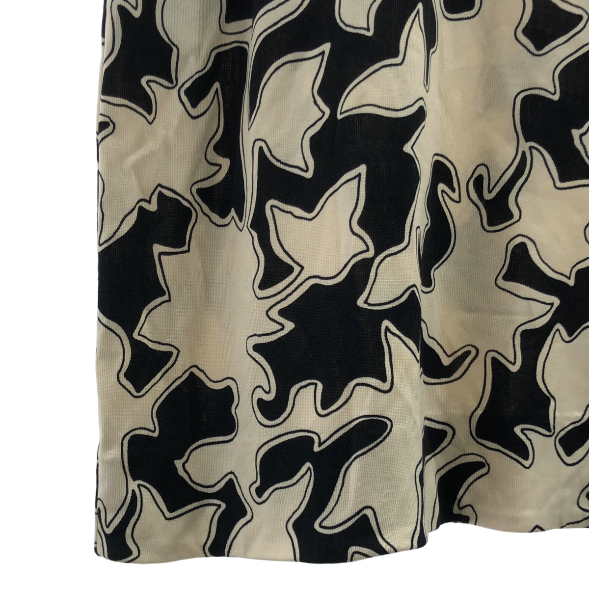 DIANE VON FURSTENBERG / ダイアンフォンファステンバーグ BETH VINTAGE / クルーネック 総柄 シルク ワンピース