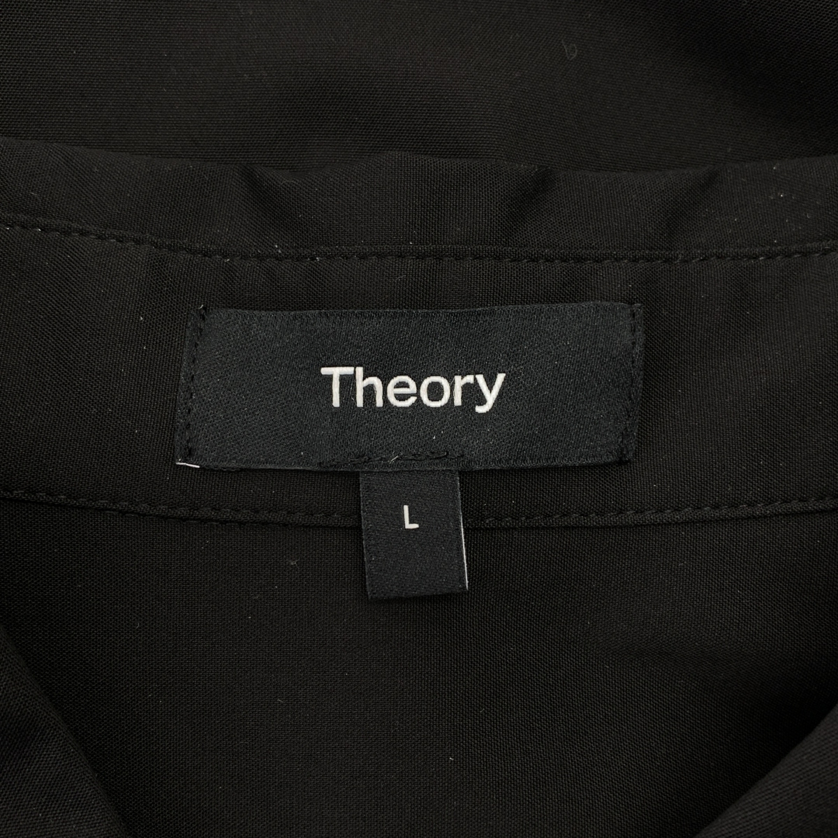 theory / セオリー Cotton Shirthing SL CLSC SH コットン ノースリーブ シャツ