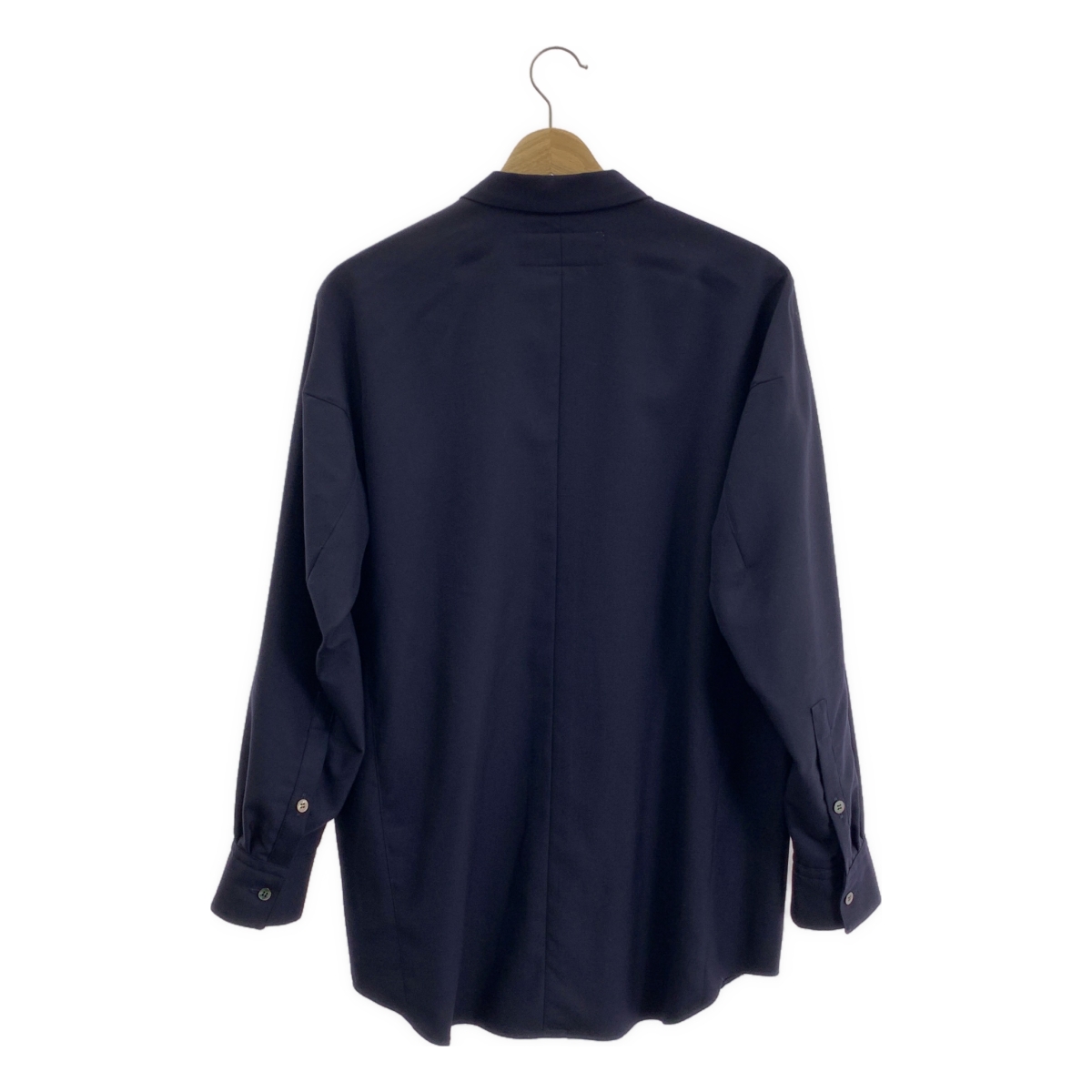 OVERCOAT / オーバーコート オープンカラー シャツ ジャケット