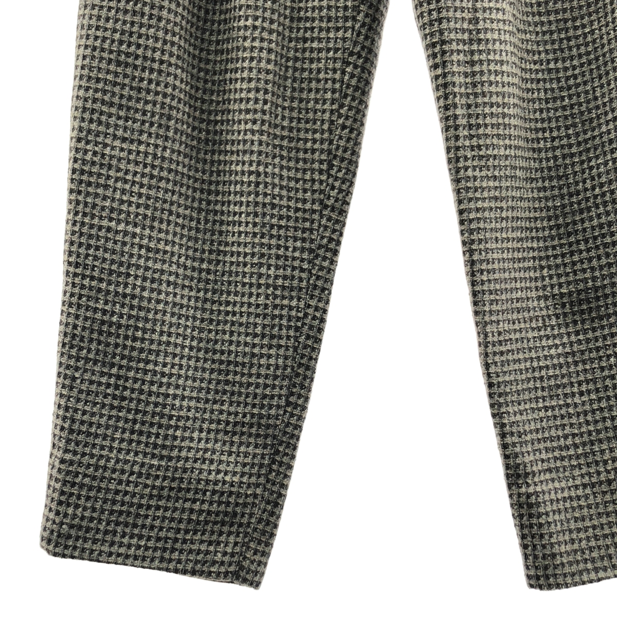 GIORGIO ARMANI / ジョルジオアルマーニ ツイード ドローストリング ワイド イージーパンツ / 裏地付き