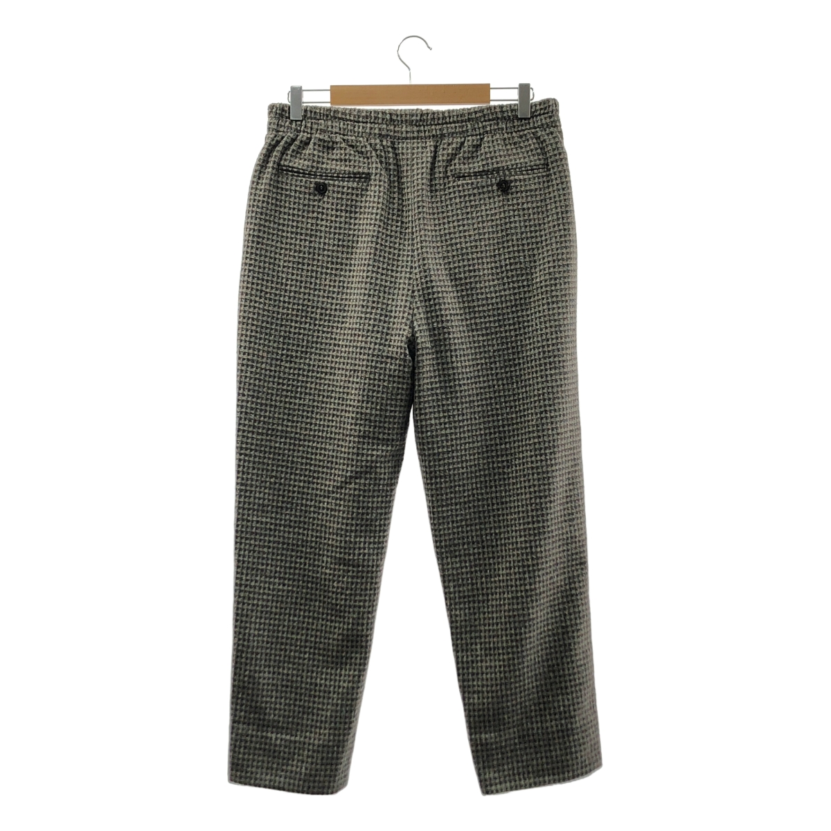 GIORGIO ARMANI / ジョルジオアルマーニ ツイード ドローストリング ワイド イージーパンツ / 裏地付き