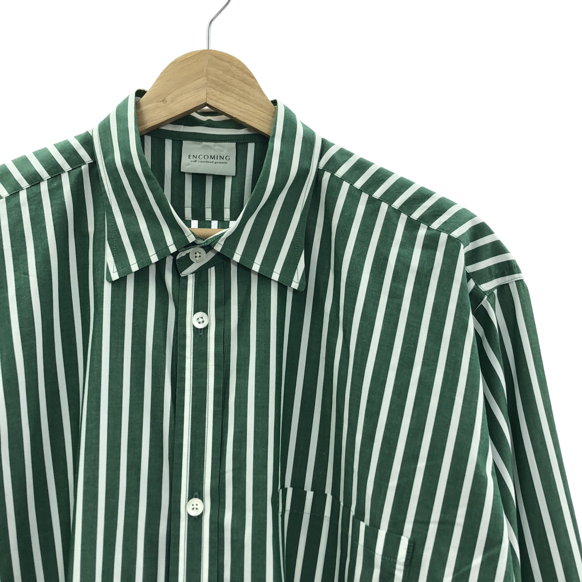 その他 STANDARD POCKET SHIRT コットン ストライプシャツ