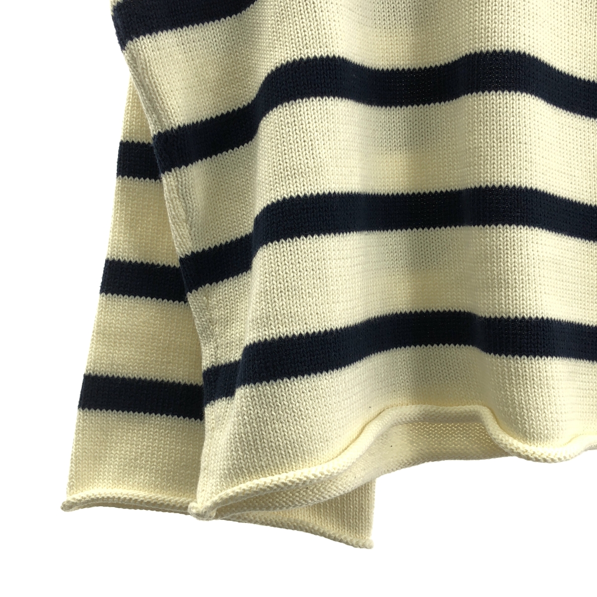 Deuxieme Classe / ドゥーズィエムクラス コットン ボーダー プルオーバー ニット セーター