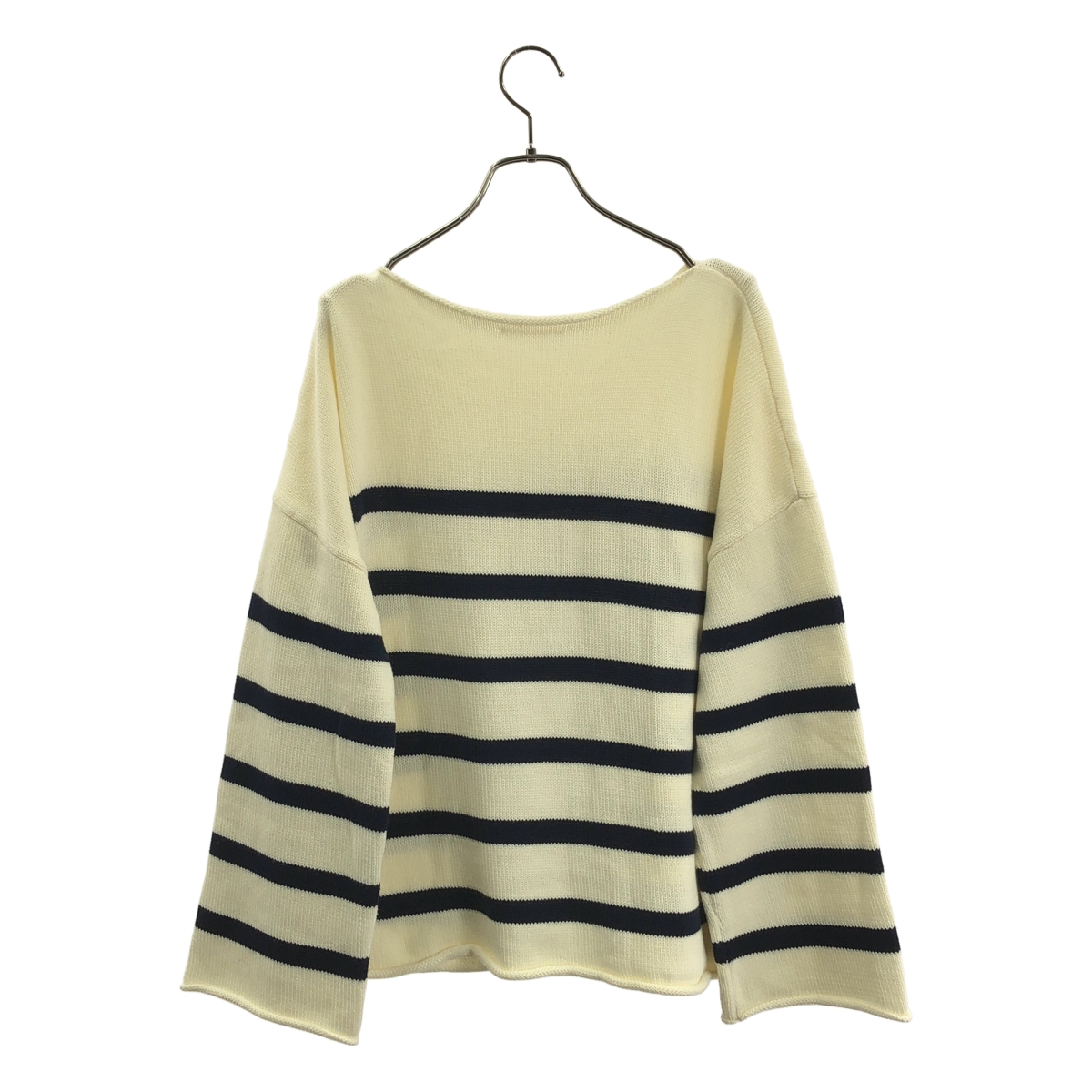 Deuxieme Classe / ドゥーズィエムクラス コットン ボーダー プルオーバー ニット セーター