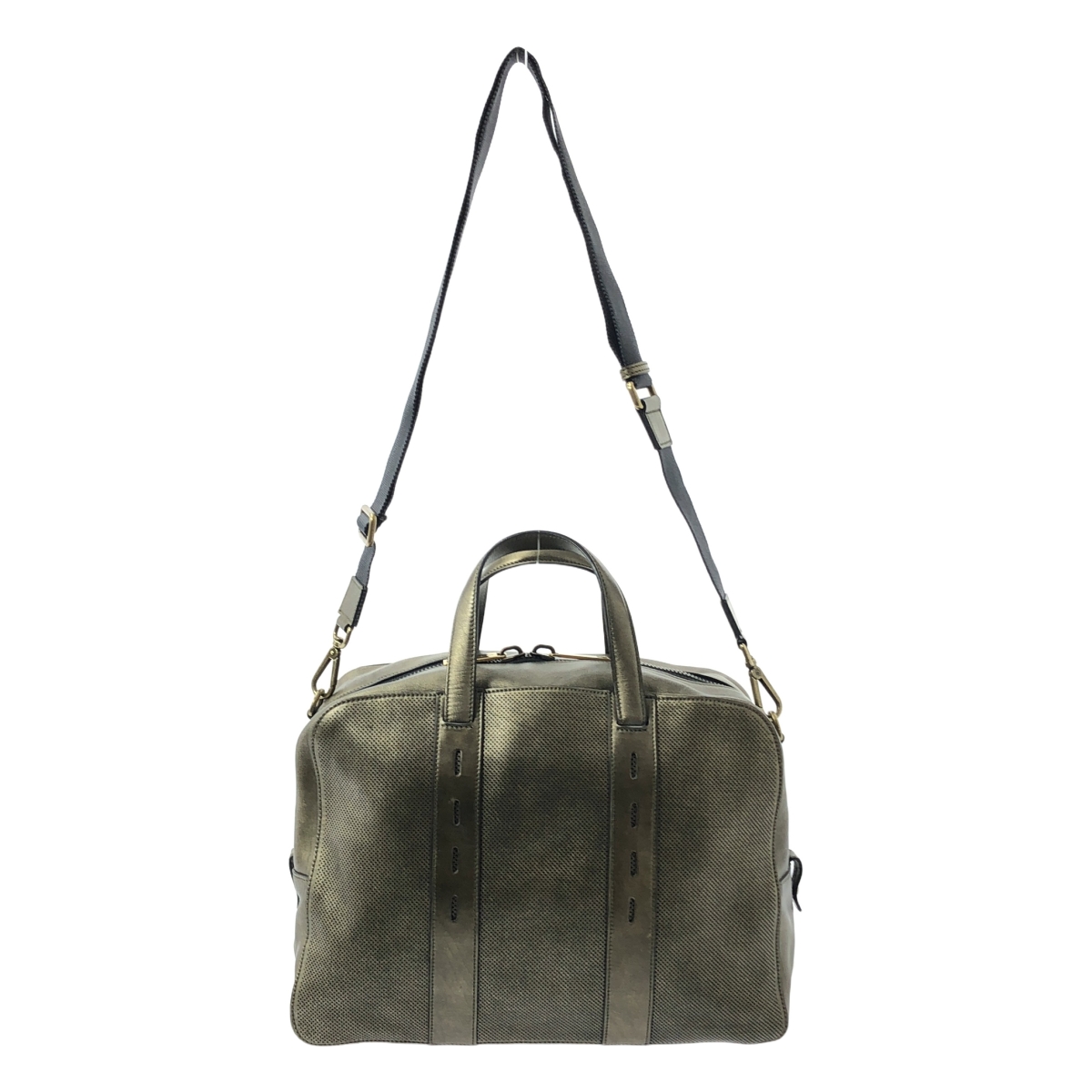 ETRO / エトロ パンチングレザー 2way ボストンバッグ