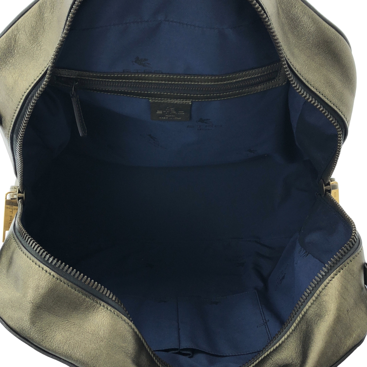 ETRO / エトロ パンチングレザー 2way ボストンバッグ