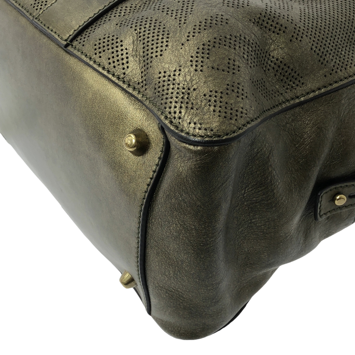 ETRO / エトロ パンチングレザー 2way ボストンバッグ