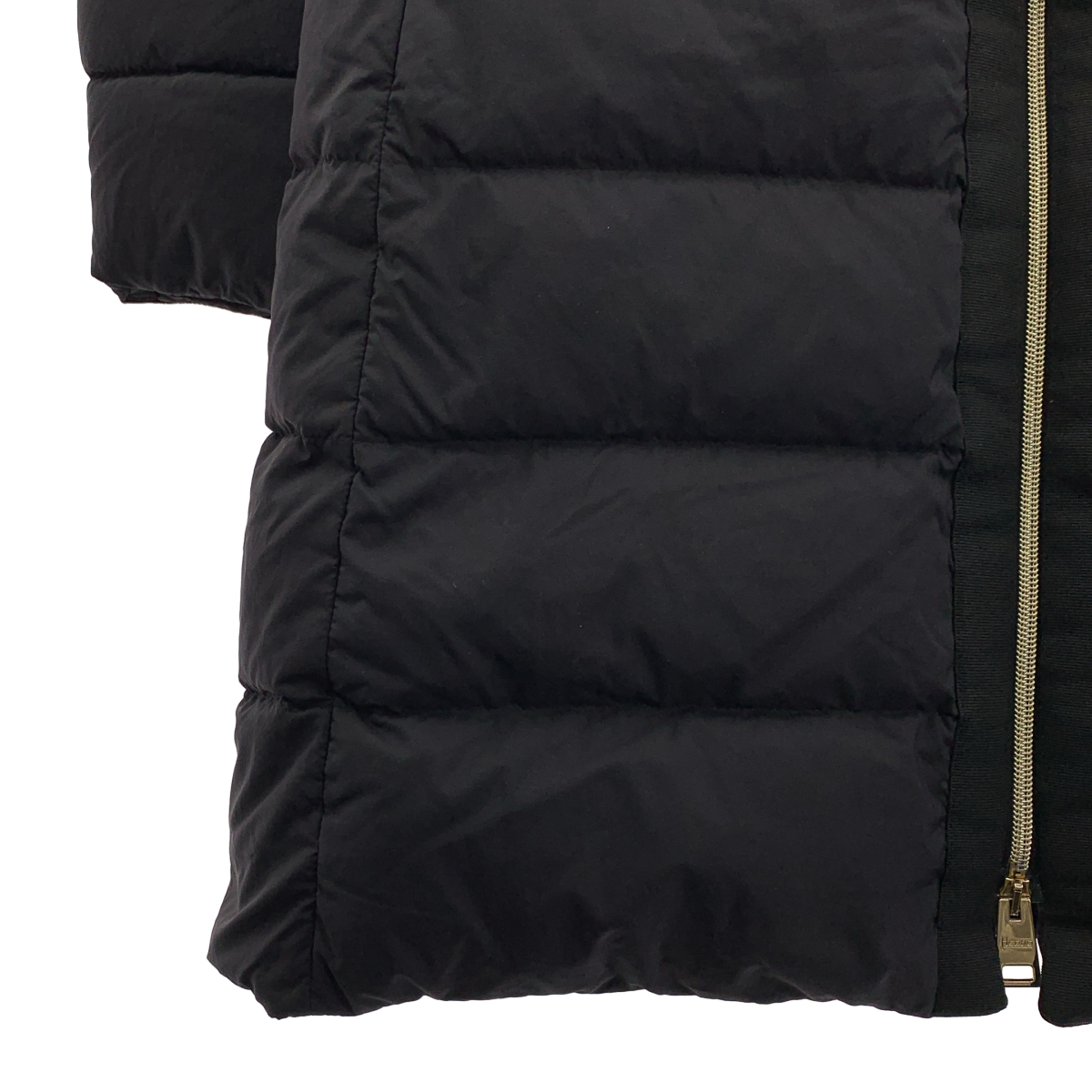 HERNO / ヘルノ 2way 異素材切替 ダウン ロングコート