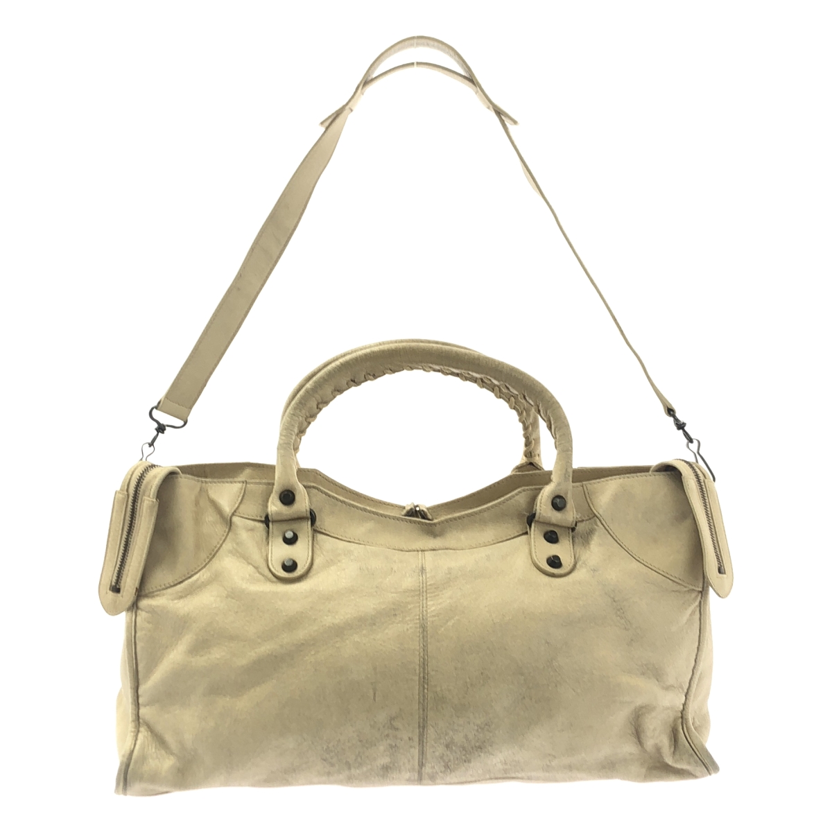 BALENCIAGA / バレンシアガ City Bag The First 2way レザー シティ エディターズバッグ