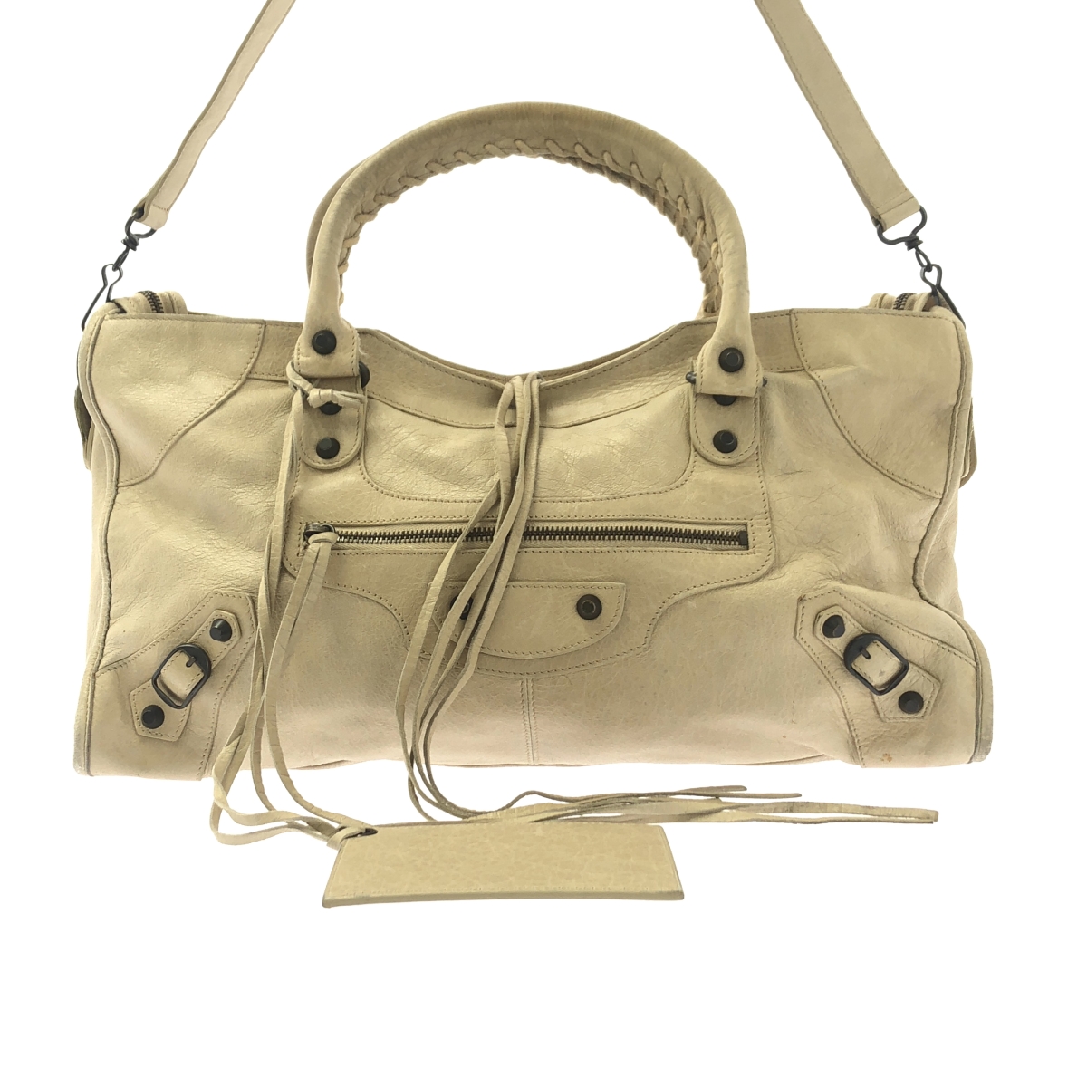 BALENCIAGA / バレンシアガ City Bag The First 2way レザー シティ エディターズバッグ