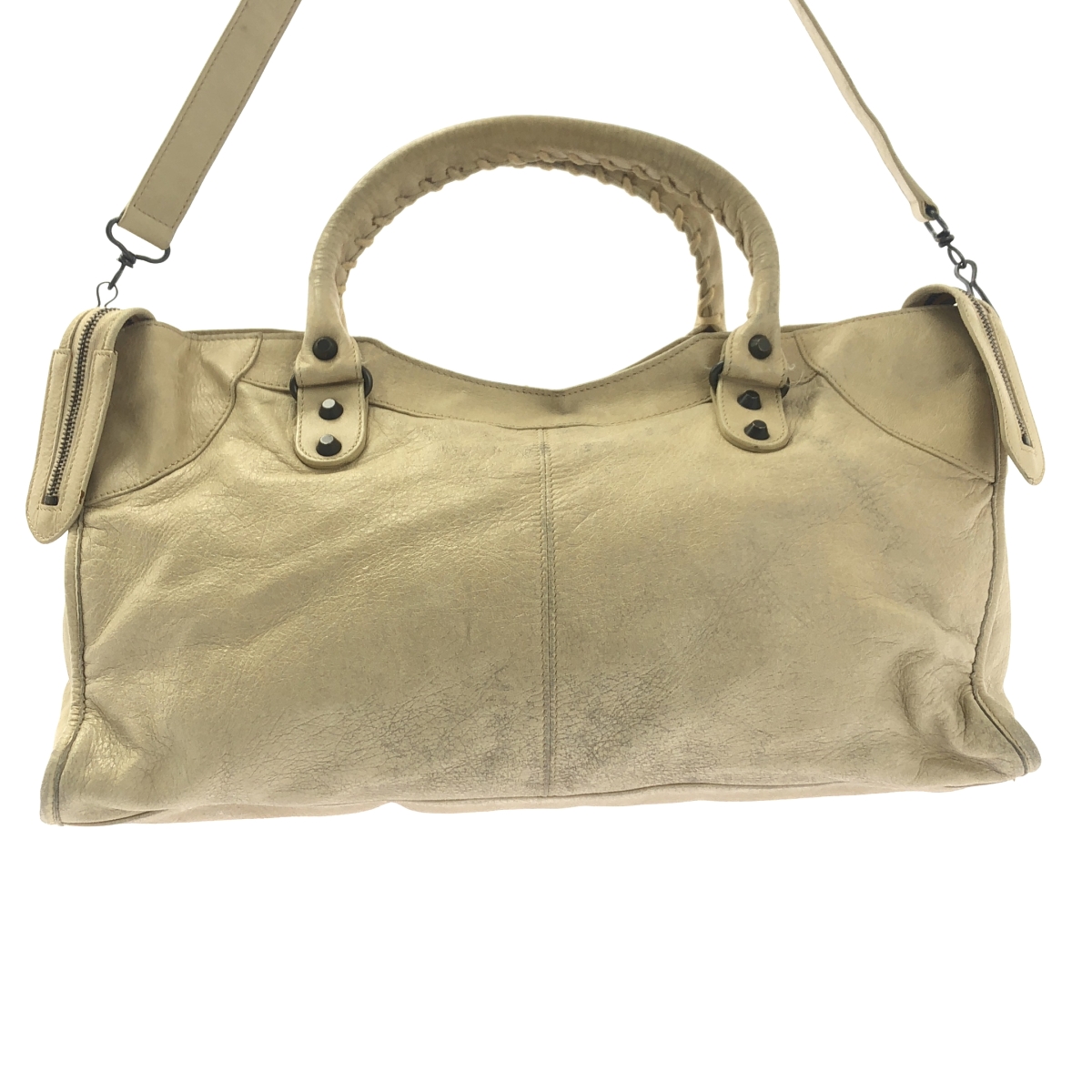 BALENCIAGA / バレンシアガ City Bag The First 2way レザー シティ エディターズバッグ