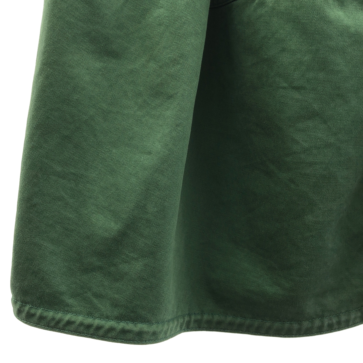 Drawer / ドゥロワー ワンポイントロゴ ドローストリング コットンバイオウォッシュタックスカート