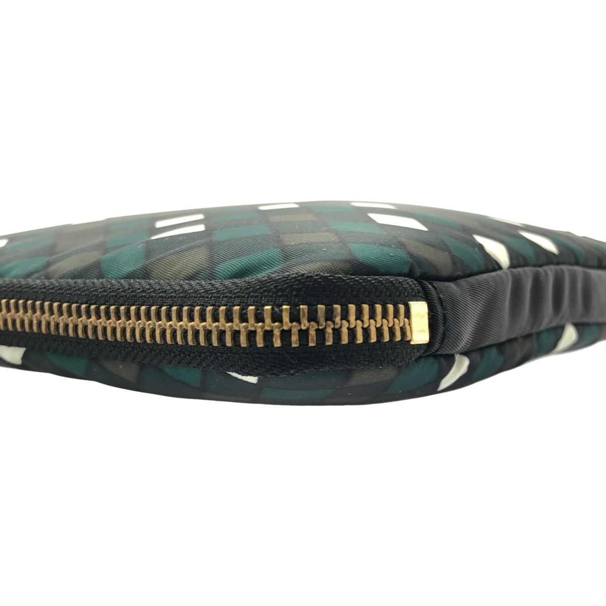 MARNI / マルニ ×PORTER ポーター / アーガイルチェック ラウンドジップ ポーチ