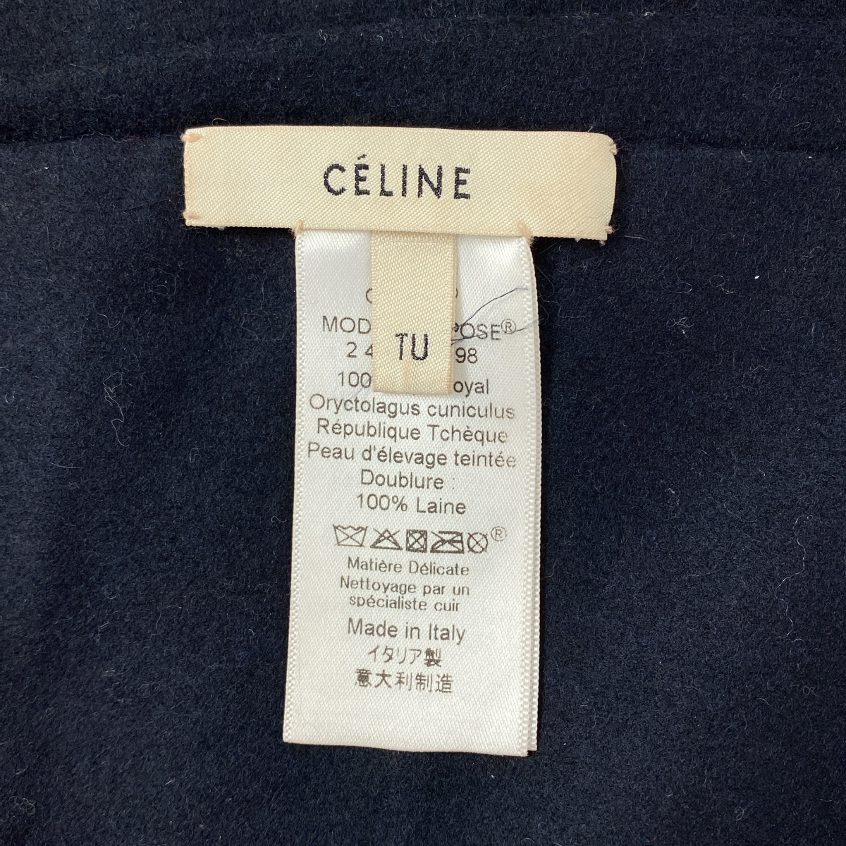 CELINE / セリーヌ ファー マフラー ネックウォーマー