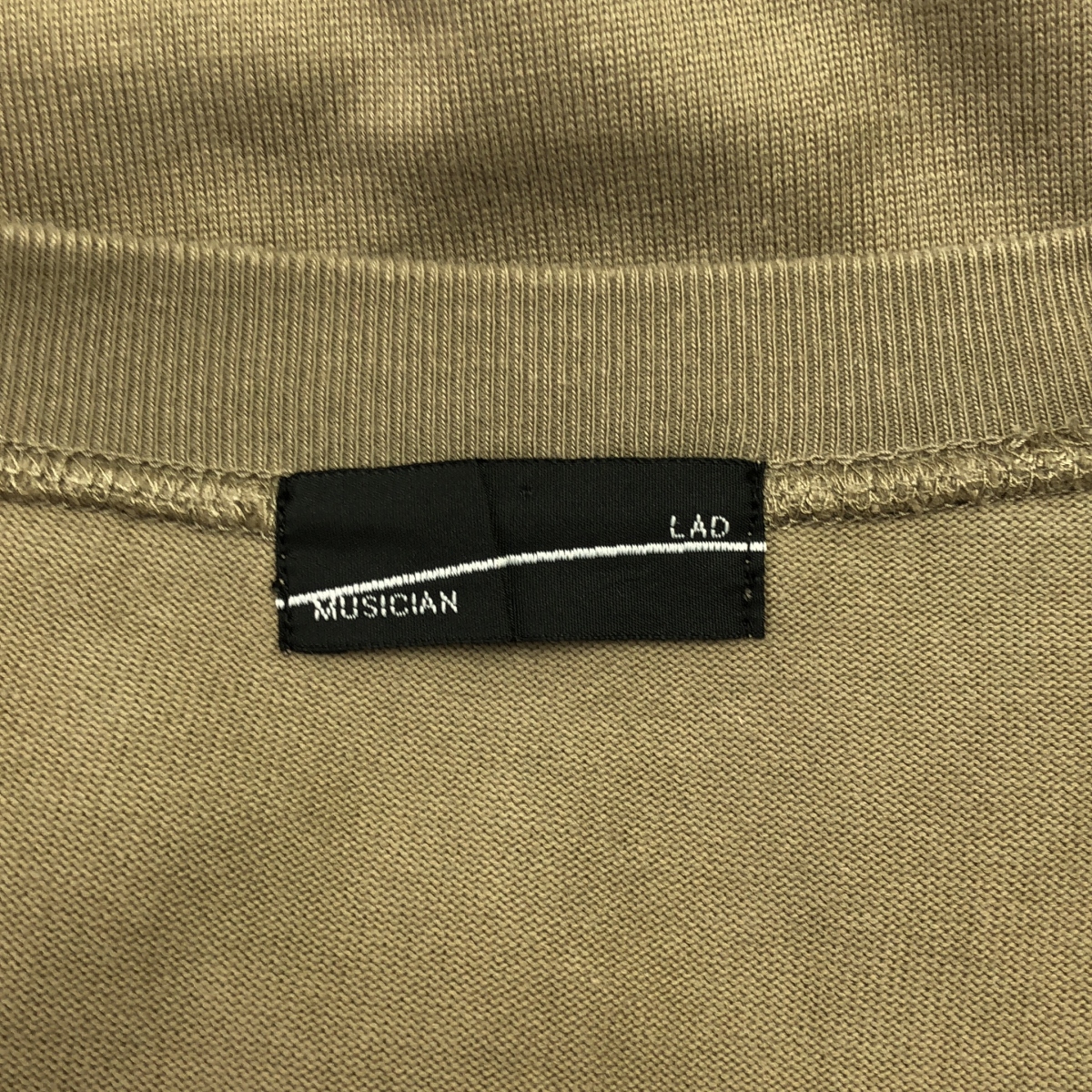 LAD MUSICIAN / ラッドミュージシャン オーバーサイズ ロングスリーブ Tシャツ