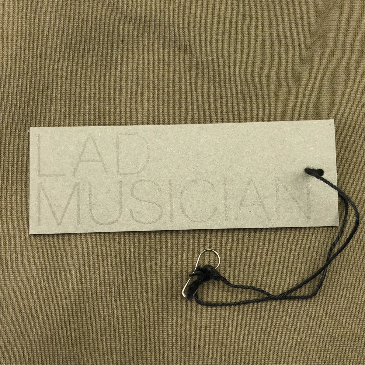 LAD MUSICIAN / ラッドミュージシャン オーバーサイズ ロングスリーブ Tシャツ