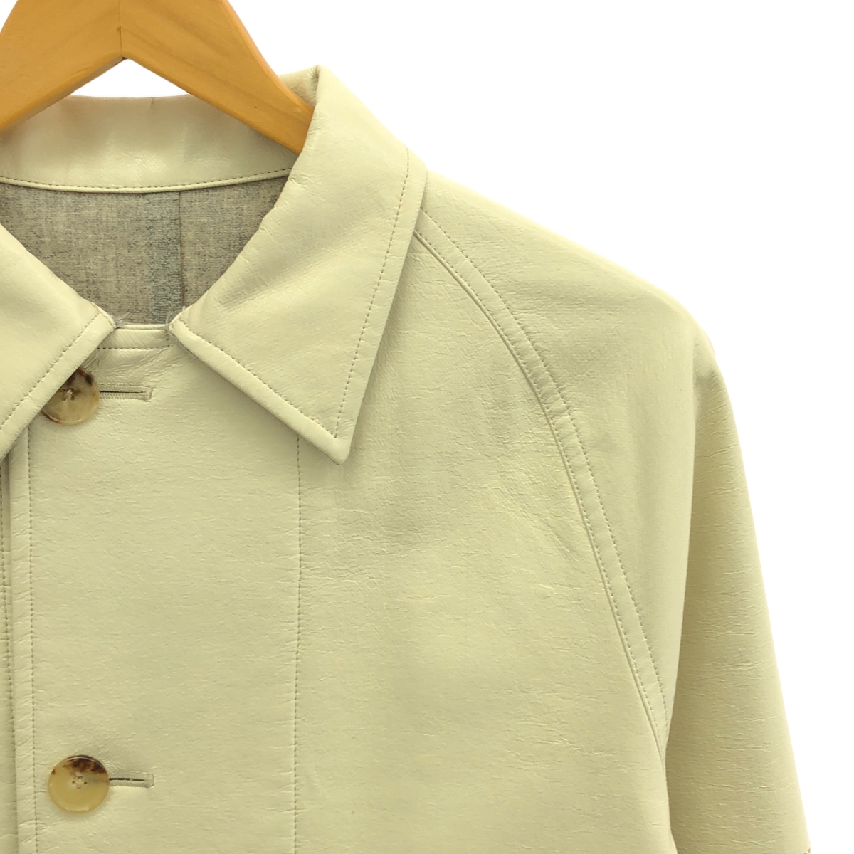 AURALEE / オーラリー ウール カシミヤ リバーシブル ステンカラーコート